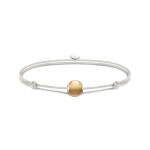 Thomas Sabo Állítható fehér textil karkötő achát gyönggyel A2121-130-16-L22V