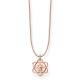 Thomas Sabo Állítható textil choker rozé csakra medállal LSKE010-898-19-L80