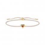 Thomas Sabo Állítható textil karkötő dinnyeszelettel LS126-488-7-L20v