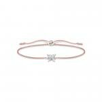 Thomas Sabo Állítható textil karkötő pillangóval LS117-401-19-L20v