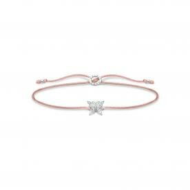 Thomas Sabo Állítható textil karkötő pillangóval LS117-401-19-L20v