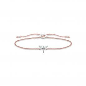 Thomas Sabo Állítható textil karkötő szitakötővel LS118-401-19-L20v