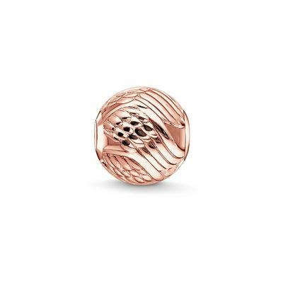 Thomas Sabo Angyalszárny ezüst karma gyöngy 18K rozé arany bevonattal K0225-415-12
