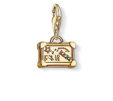 Thomas Sabo Arany bőrönd charm 1763-996-7