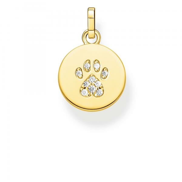 Thomas Sabo Arany medál cirkónia tappanccsal PE882-414-14