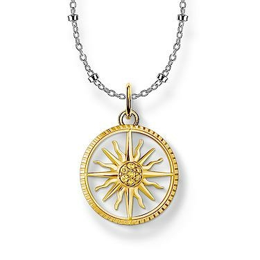 Thomas Sabo Arany nap medál ezüst láncon SCKE150282