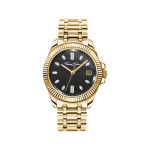 Thomas Sabo Arany színű női karóra fekete számlappal WA0431-291-207