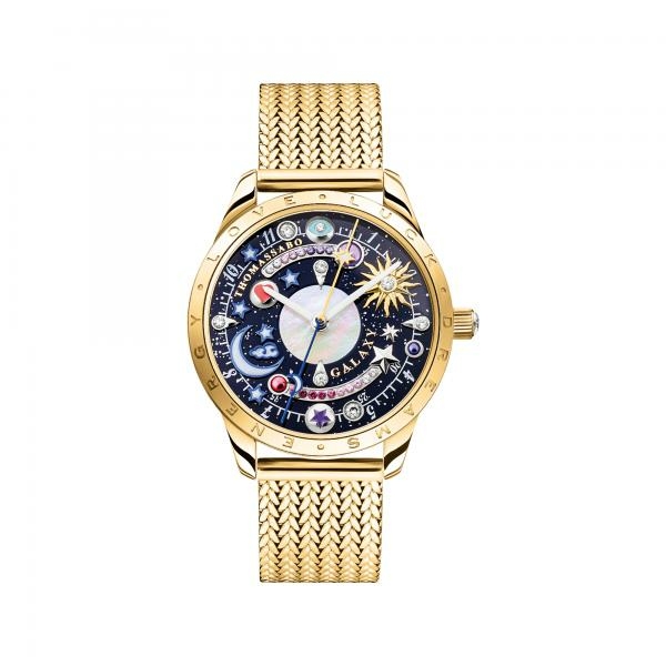Thomas Sabo Arany színű női óra kozmikus számlappal WA0403-264-207