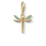 Thomas Sabo Arany szitakötő charm 1758-974-7