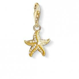 Thomas Sabo Arany tengeri csillag charm cirkóniával 1520-414-14