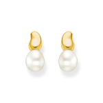 Thomas Sabo Aranyozott ezüst fülbevaló tenyésztett gyönggyel H2320-430-14