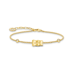 Thomas Sabo Aranyozott ezüst karkötő aranyozott Haribo gumi macival A2203-414-39-L19v