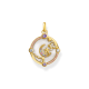 Thomas Sabo Aranyozott ezüst medál félholddal tűzzománcon PE954-565-7