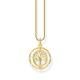Thomas Sabo Aranyozott ezüst nyaklánc forgó életfa medállal KE2148-414-14-L45v