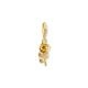 Thomas Sabo Aranyozott ezüst rózsa charm 2077-413-39