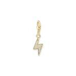 Thomas Sabo Aranyozott ezüst villám charm 1882-414-14