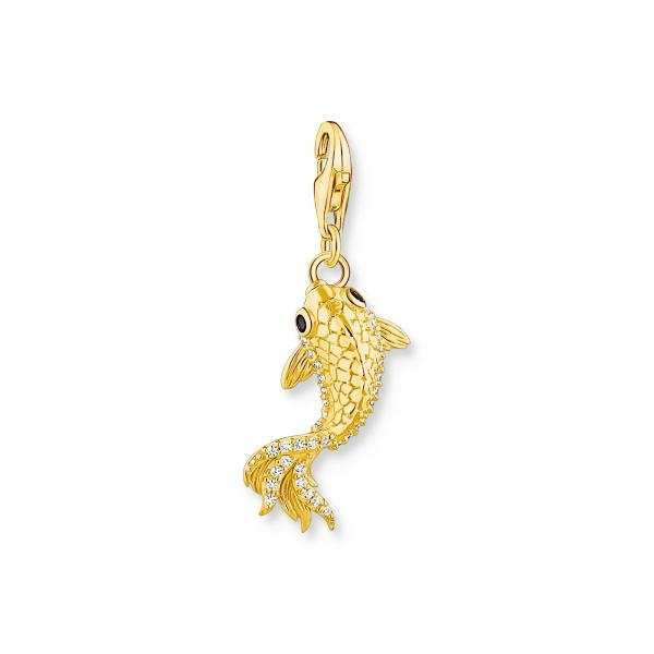 Thomas Sabo Aranyozott koi ponty ezüst charm 1888-414-7