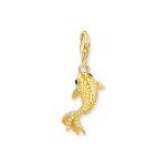 Thomas Sabo Aranyozott koi ponty ezüst charm 1888-414-7