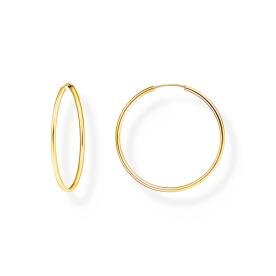 Thomas Sabo Aranyozott közepes karika fülbevaló CR728-413-39