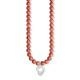 Thomas Sabo Bambusz korall charm nyaklánc X0236-015-10-L60