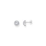 Thomas Sabo Bedugós ezüst fülbevaló fénylő cirkóniával H2304-051-14