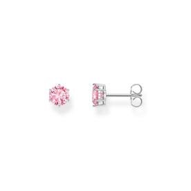 Thomas Sabo Bedugós ezüst fülbevaló rózsaszín brill csiszolású cirkóniával H2301-051-9