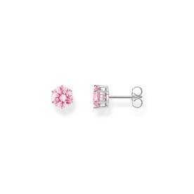 Thomas Sabo Bedugós ezüst fülbevaló rózsaszín cirkóniával H2300-051-9