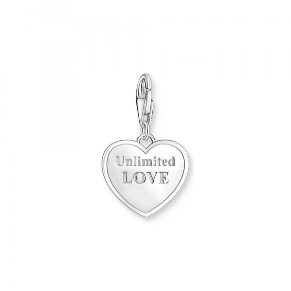 Thomas Sabo Best Mom rózsaszín tűzzománc ezüst charm 2021-007-9