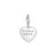 Thomas Sabo Best Mom rózsaszín tűzzománc ezüst charm 2021-007-9