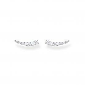 Thomas Sabo Bogyós beakasztós ezüst fülbevaló cirkónia kövekkel H2158-051-14