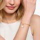 Thomas Sabo Charmista Coin aranyozott ezüst kisszemű karkötő 