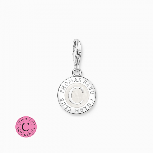 Thomas Sabo Charmista Coin ezüst charm tűzzománccal 1998-007-14