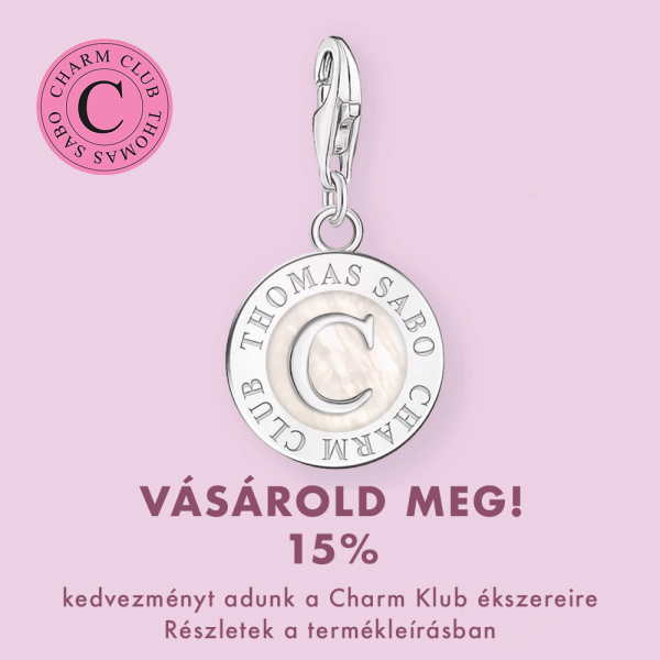 Thomas Sabo Charmista Coin ezüst charm tűzzománccal 1998-007-14