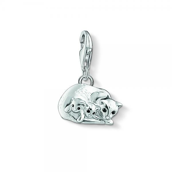 Thomas Sabo Cicák ezüst charm 1335-041-11