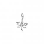 Thomas Sabo Cirkónia köves szitakötő ezüst charm 1872-051-14