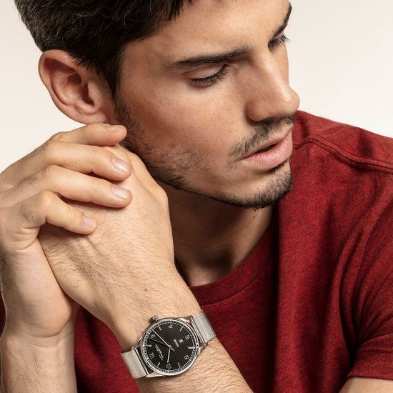 Thomas Sabo CODE TS unisex óra fekete számlappal WA0339-201-203-40