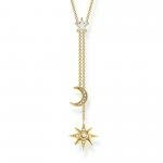 Thomas Sabo Csillag és hold arany nyaklánc KE1900-414-14-L45v
