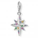 Thomas Sabo Csillag ezüst charm színes kövekkel 1817-342-7
