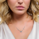 Thomas Sabo Csillagok és hold ezüst nyaklánc cirkóniával KE2119-945-7-L45V
