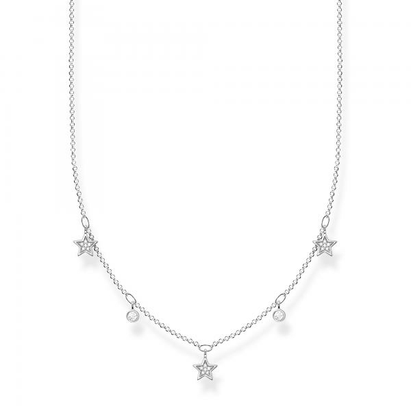 Thomas Sabo Csillagok és kövek ezüst nyaklánc KE2075-051-14-L45v