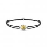 Thomas Sabo Csomózott textil karkötő hit remény szeretet medállal LS116-543-11-L22