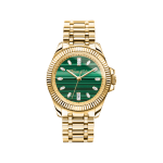Thomas Sabo Divine Jewellery arany színű női óra malachit számlappal WA0436-291-211