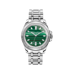 Thomas Sabo Divine Jewellery ezüst színű női óra malachit számlappal WA0434-201-211