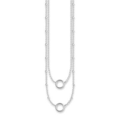Thomas Sabo Dupla ezüst charm nyaklánc X0234-001-12-L45v