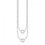 Thomas Sabo Dupla ezüst charm nyaklánc X0234-001-12-L45v