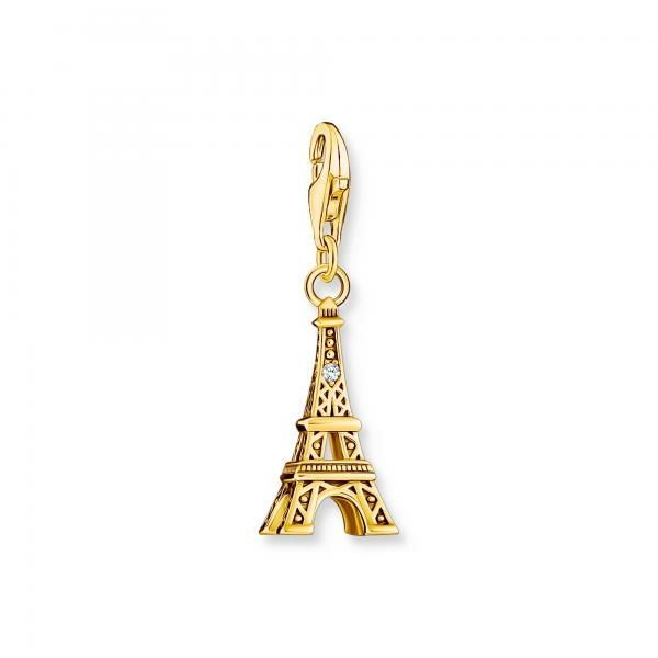 Thomas Sabo Eiffel torony aranyozott ezüst charm 2075-414-39