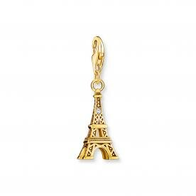Thomas Sabo Eiffel torony aranyozott ezüst charm 2075-414-39