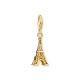 Thomas Sabo Eiffel torony aranyozott ezüst charm 2075-414-39