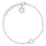 Thomas Sabo Elegáns charm ezüst karkötő X0231-001-12-L19