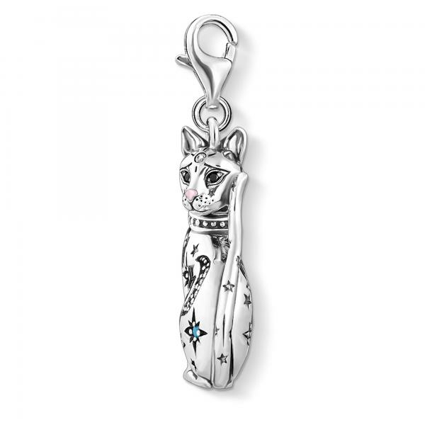 Thomas Sabo Ezüst cica charm csillagjegyekkel 1839-340-7